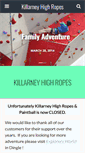 Mobile Screenshot of killarneyhighropes.com